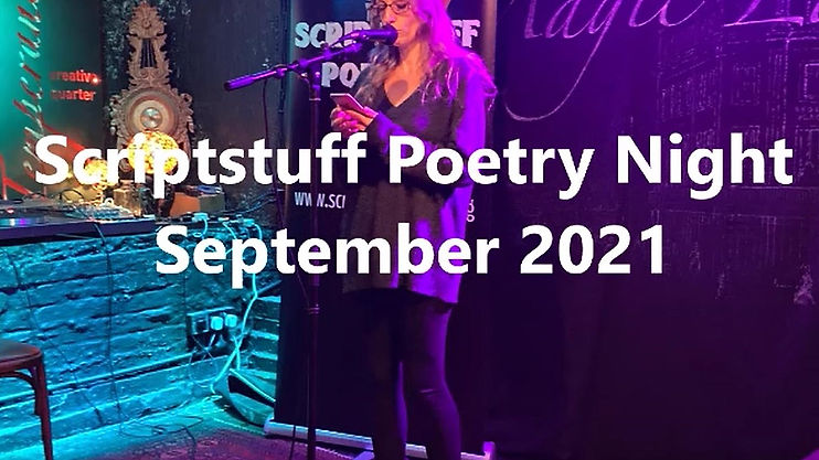 Scriptstuff Poetry Night Sept 21